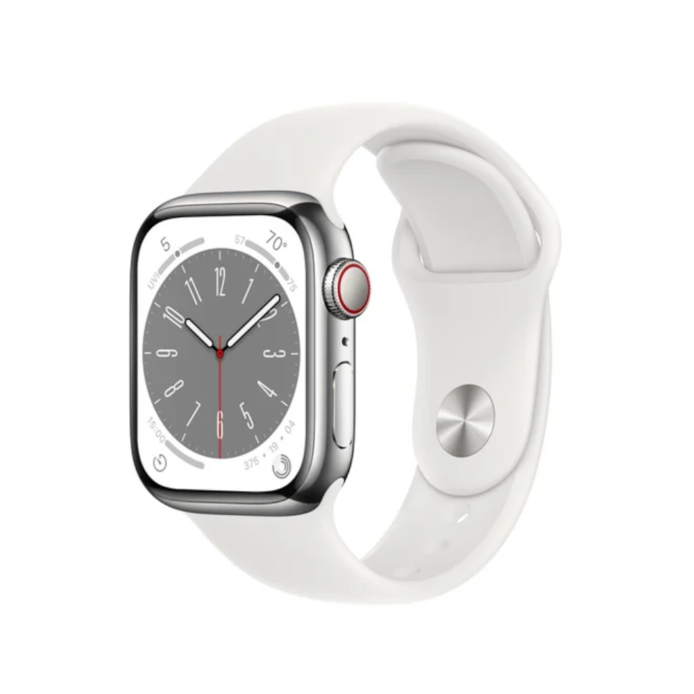 Apple Watch Series 8 GPS + Cellular 45mm Silver Stainless Steel Case