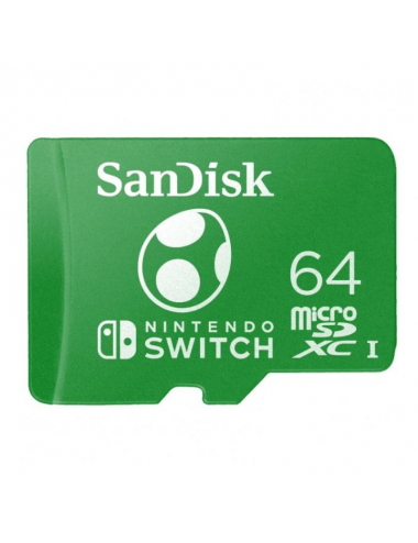 Nintendo SanDisk microSDXC 64GB Yoshi