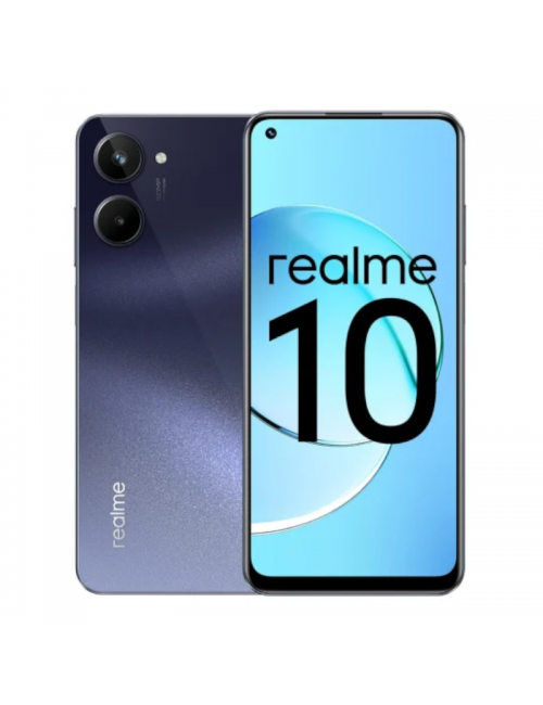 Zestaw Folia Myscreen na Ekran + Realme 10 8/128GB Czarny (Rush Black)